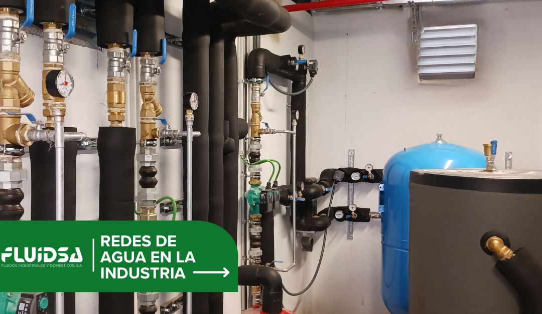 Sistemas de redes de agua en Industria