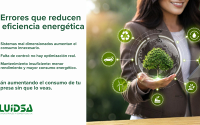Errores que reducen la eficiencia energética